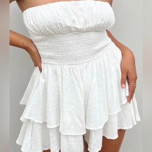Princess Polly white romper